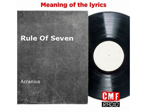 Rule of Seven en Lyrics [Acranius]