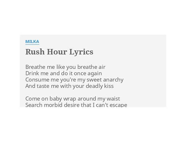 Rush Hour en Lyrics [Rx Papi]