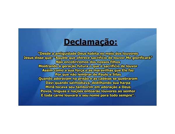 Sacrifício e Adoração pt Lyrics [Damares]