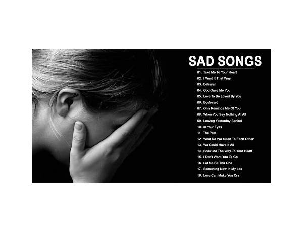 Sad Sad Sad en Lyrics [Kahu$h]