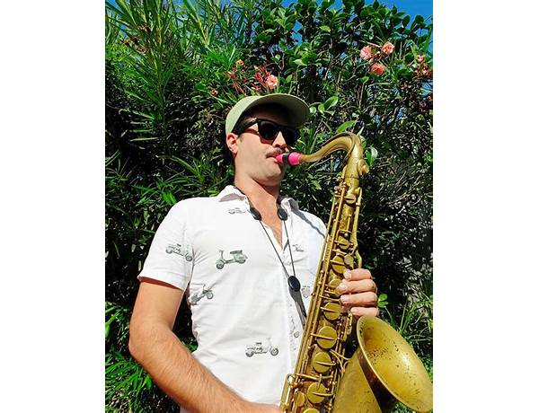 Saxophone: Justin Fermino, musical term