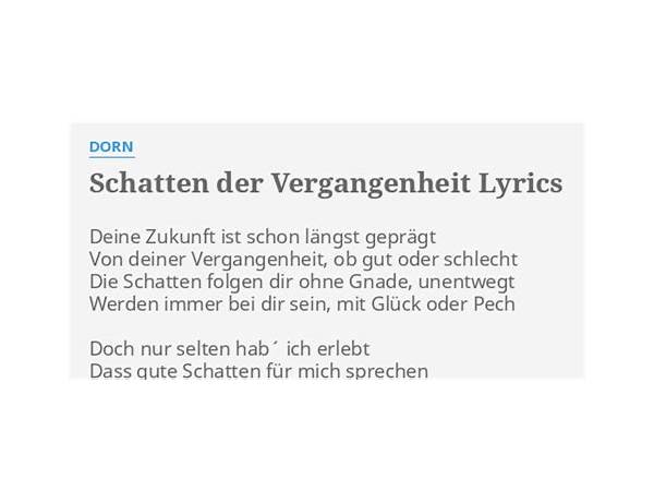 Schatten de Lyrics [​kai]