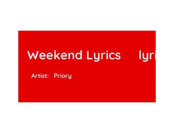 Searching en Lyrics [Priory]