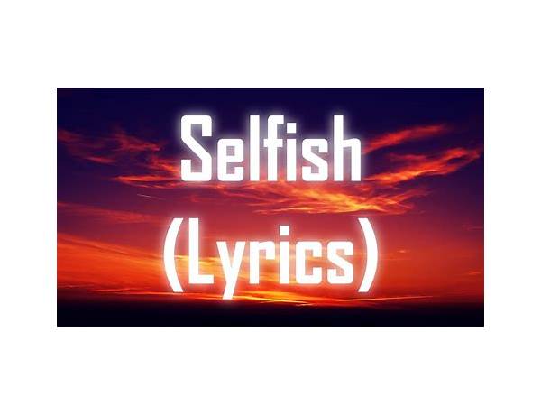 Selfish Man en Lyrics [Estef]