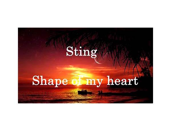 Shape of My Heart en Lyrics [Sting]