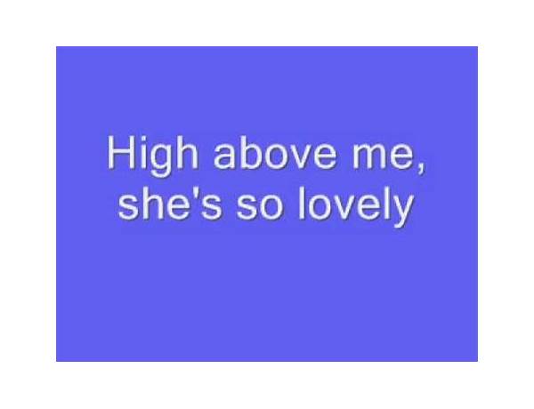 She\'s So High en Lyrics [Castlecomer]