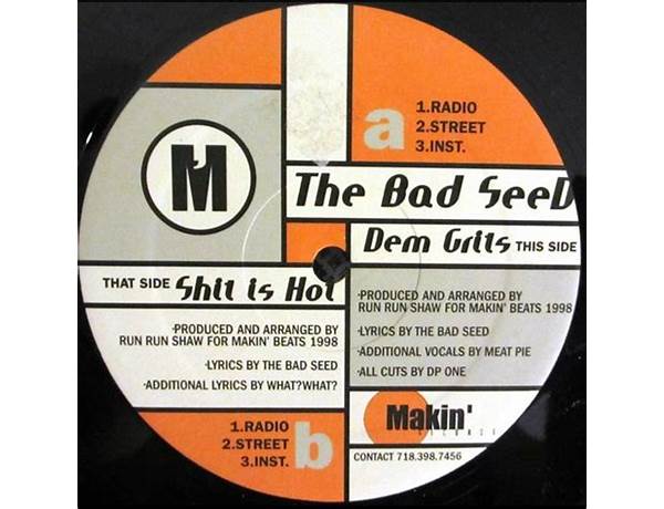 Shit Is Hot en Lyrics [The Bad Seed]