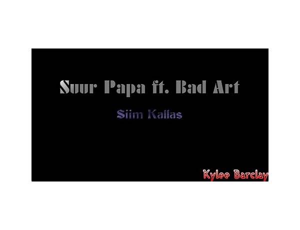 Siim Kallas et Lyrics [Suur Papa]