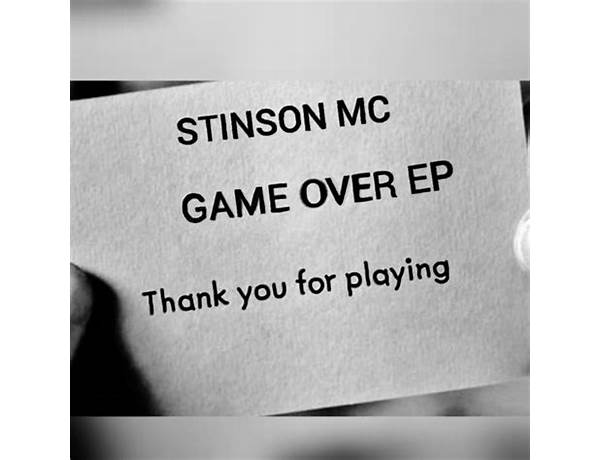 Skit - Game Over it Lyrics [Stinson MC]