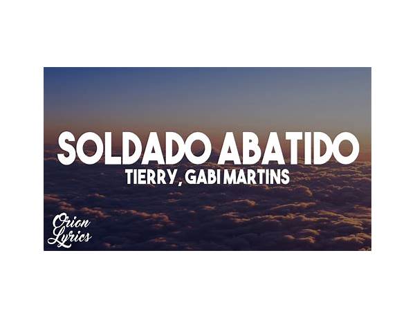 Soldado Abatido pt Lyrics [Tierry & Gabi Martins]
