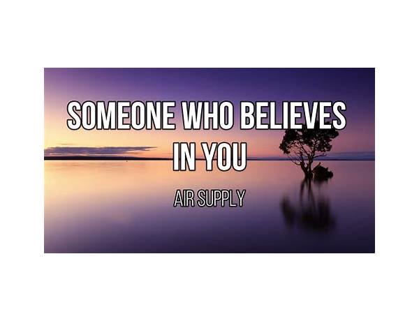 Someone Who Believes in You en Lyrics [Carole King]