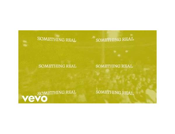 Something Real en Lyrics [Jonah Cruzz]