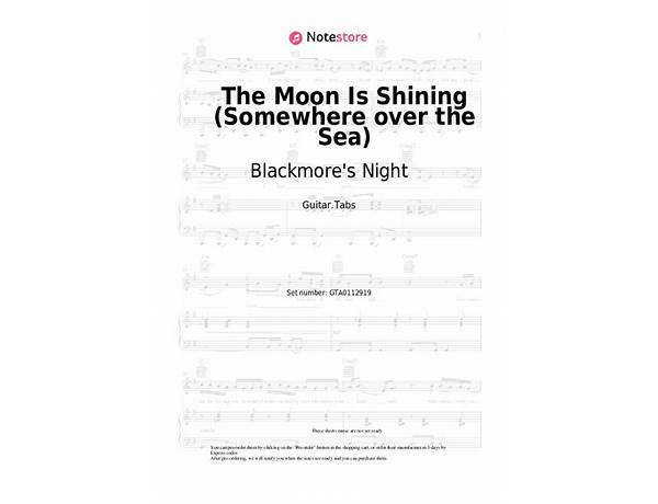 Somewhere Over the Sea en Lyrics [Blackmore\'s Night]