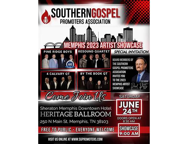 Southern Gospel Promoters Association Spring meetings in Memphis