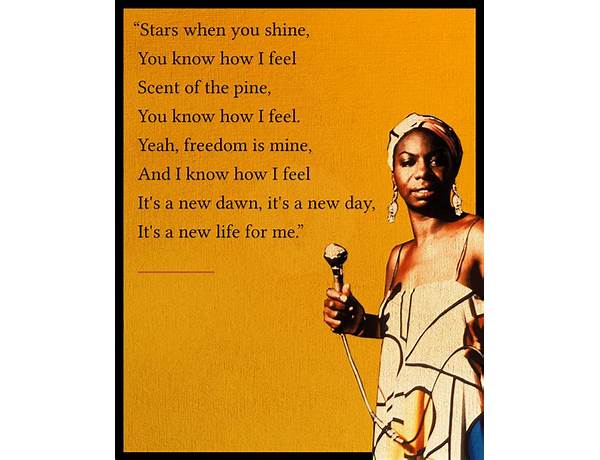 Stars en Lyrics [Nina Simone]