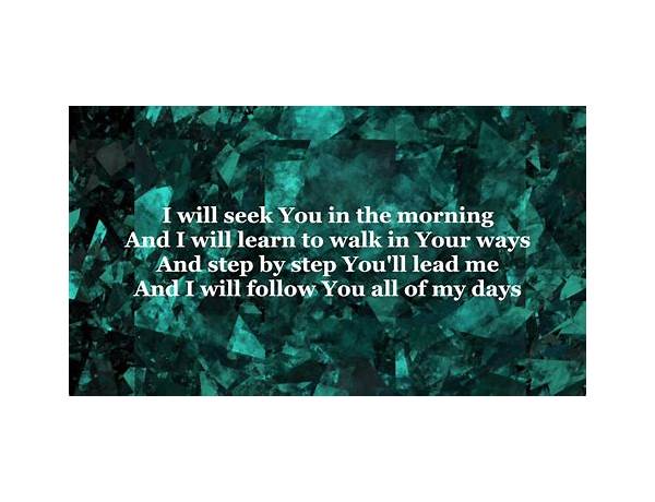 Step by Step en Lyrics [Rich Mullins]