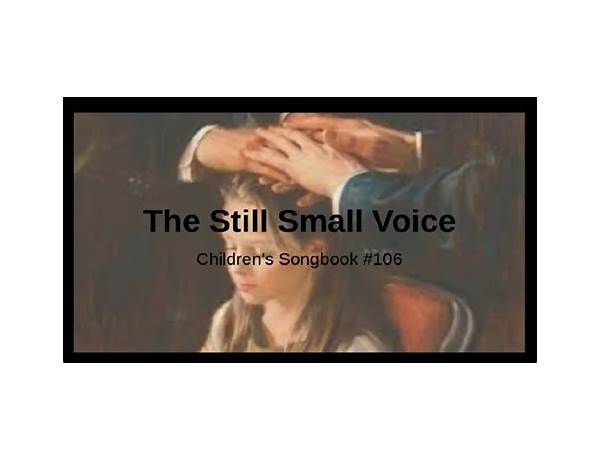 Still Small Voice en Lyrics [Rob Frazier]