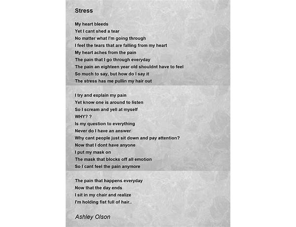 Stress off en Lyrics [Shiki-TMNS]