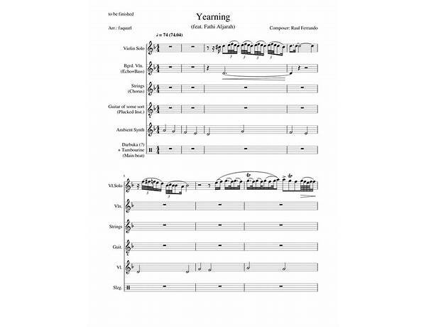 Strings: Raul Ferrando, musical term