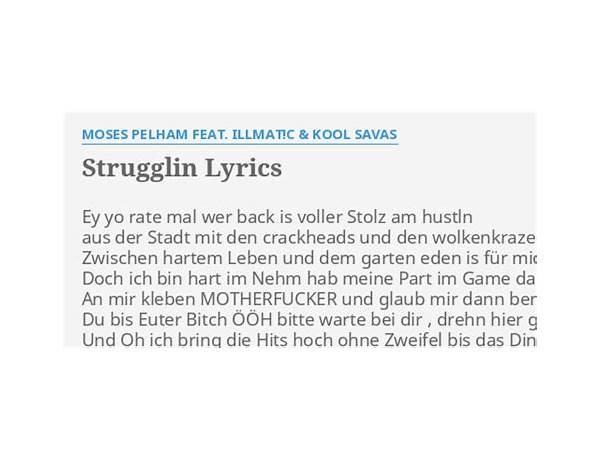 Strugglin\' en Lyrics [King 20/20]