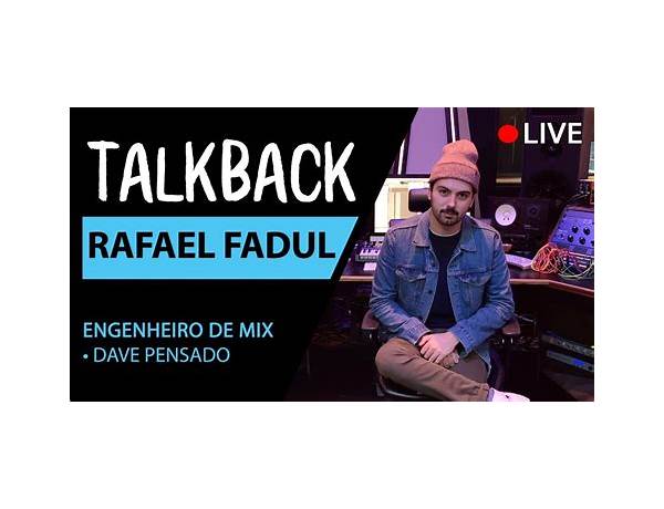 Studio Personnel: Rafael Fadul, musical term