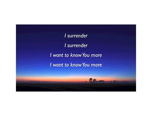 Surrender en Lyrics [Annalise]