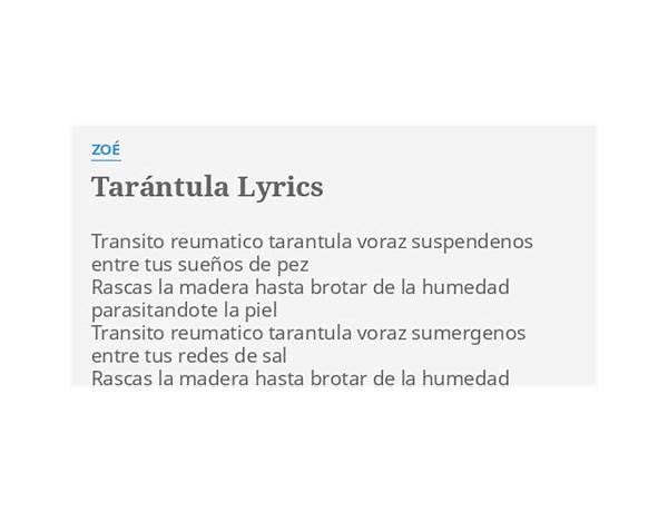 Tarantula fi Lyrics [Koli-C]