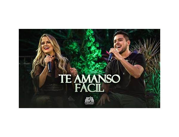 Te Amanso Fácil pt Lyrics [Maria Cecília & Rodolfo]