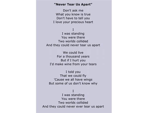 Tear Apart en Lyrics [Ektomorf]