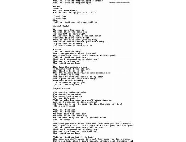 Tell Me en Lyrics [Howlin\' Wolf]