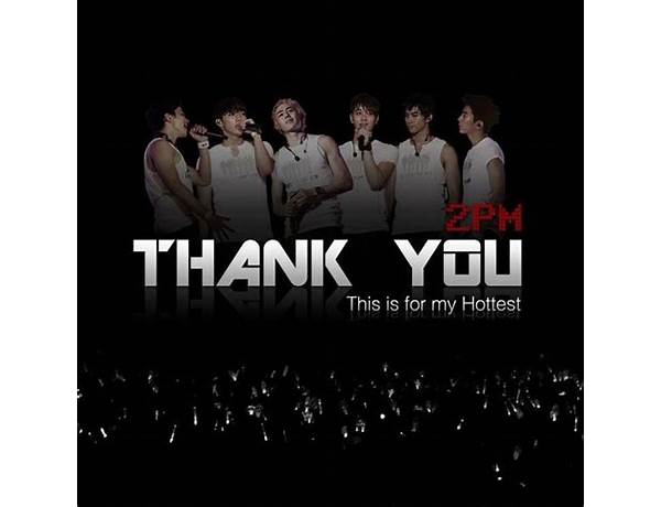 Thank You ko Lyrics [2PM (투피엠)]