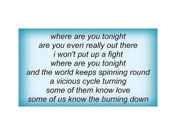 The Burning Down en Lyrics [Ninja Sex Party]