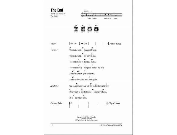 The End en Lyrics [Lost Connections]