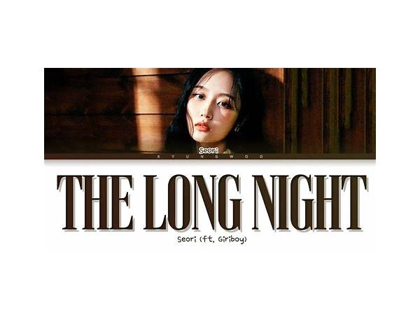 The Long Night en Lyrics [Patrick Park]