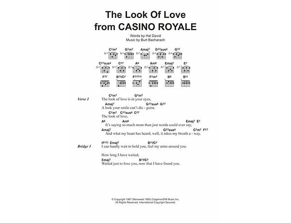 The Look of Love en Lyrics [Johnny Mathis]