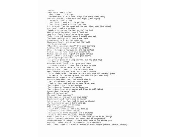 The Search en Lyrics [NF]