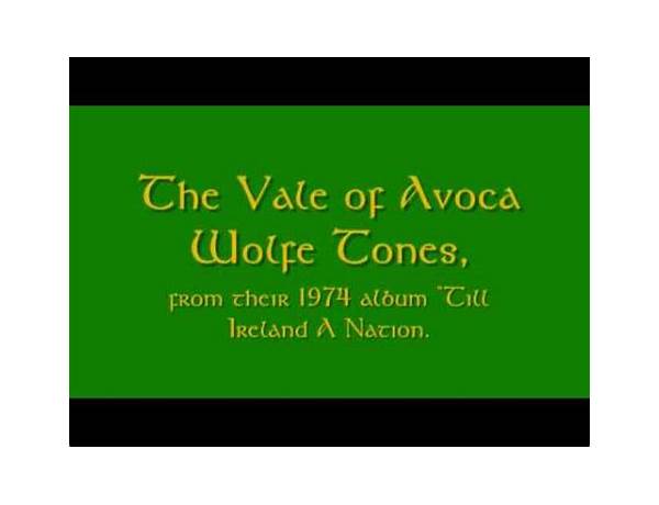 The Vale of Avoca en Lyrics [The Wolfe Tones]