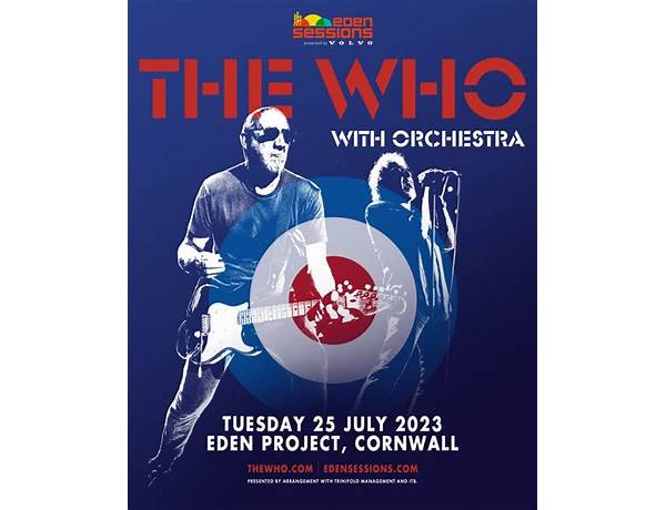 The Who with Orchestra to Play at the Eden Project