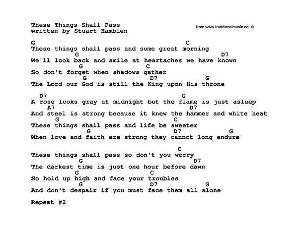 These Things Shall Pass en Lyrics [Johnny Cash]