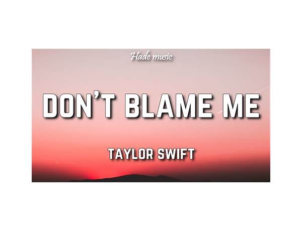 They Can\'t Blame Us en Lyrics [Karin Girlbert]
