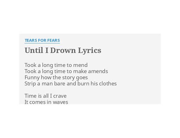 Til I Drown en Lyrics [Jecca Fitz]