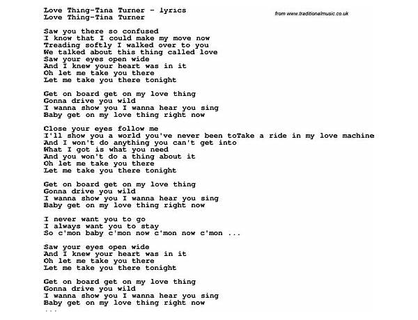 Tina en Lyrics [Spencer Radcliffe]