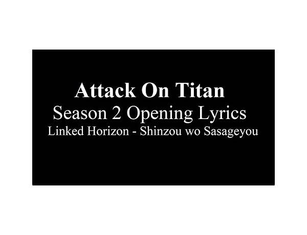 Titan en Lyrics [DOWN6]
