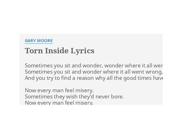 Torn Inside en Lyrics [AJ23]