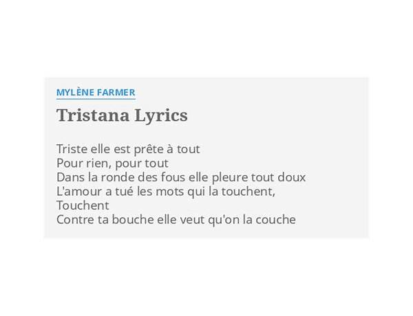 Tristana it Lyrics [Saint Just]