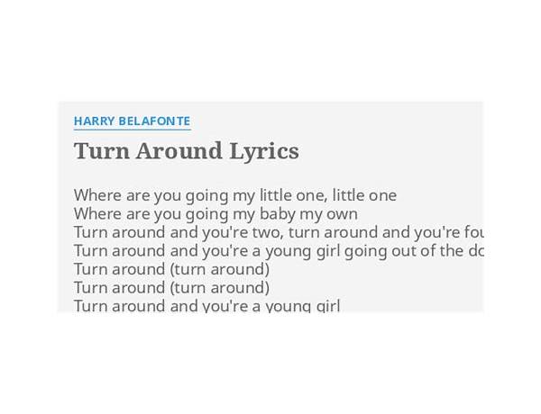 Turn Around en Lyrics [Danijay]