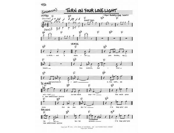 Turn On Your Lovelight en Lyrics [The Grateful Dead]