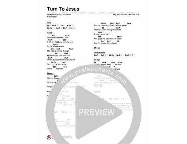 Turn To Jesus en Lyrics [Katy Nichole]