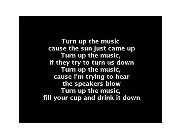 Turn Up en Lyrics [Dot Rotten]