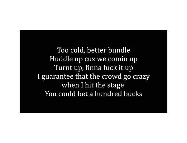 Turnt Up en Lyrics [Lupe Fiasco]